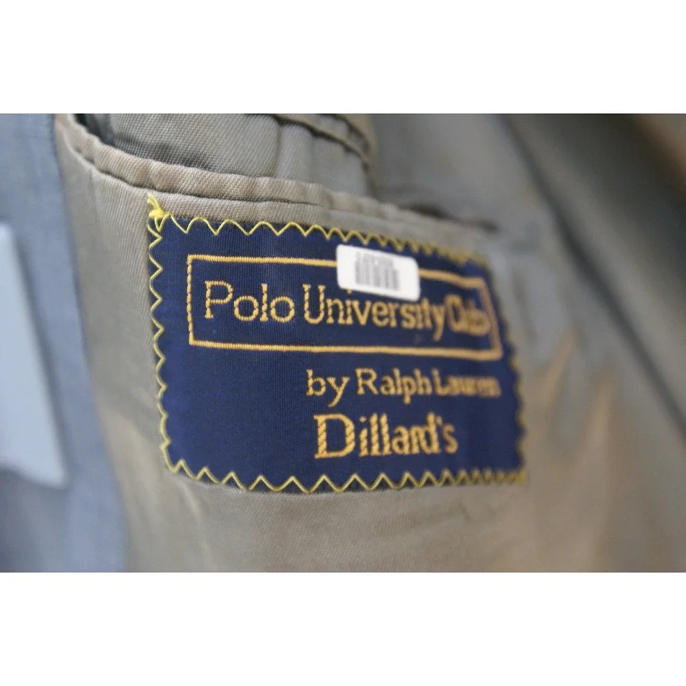 Vintage Polo University Club Ralph Lauren Glen Plaid Sport Coat 2 Button USA 42R